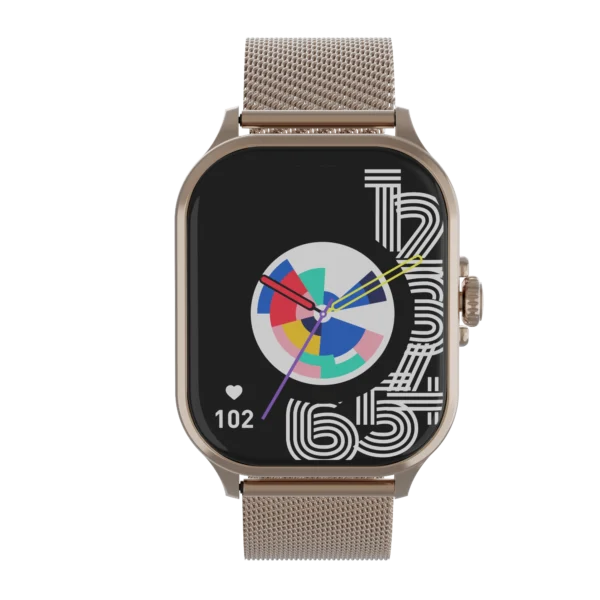 SPALIY Smartwatch with 2.01” Large Screen, Bluetooth Calling, Rotating Metal Bezel, 24/7 Health Monitoring, NFC, Multi-Sports Coaching & Data Analysis, IP67 Waterproof - Image 7
