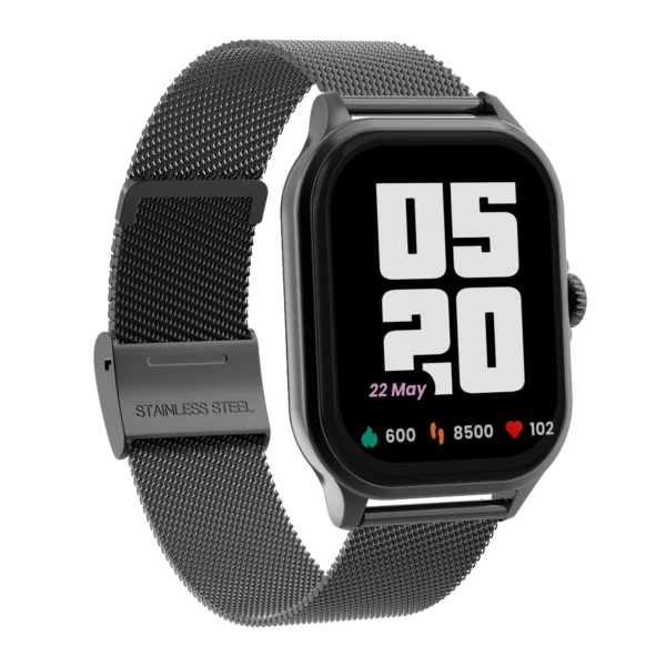 SPALIY Smartwatch with 2.01” Large Screen, Bluetooth Calling, Rotating Metal Bezel, 24/7 Health Monitoring, NFC, Multi-Sports Coaching & Data Analysis, IP67 Waterproof - Image 6